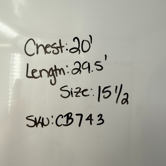 Nordstrom Tech Smart Dress Shirt Men 15.5 Blue Cotton Extra Trim Fit Barrel Cuff - Picture 6 of 6